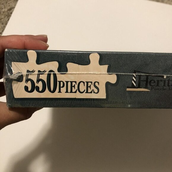 heritage puzzle inc. beach ride 550pc 24”x18” Suitable For Framing Waves Sealed - Picture 9 of 9